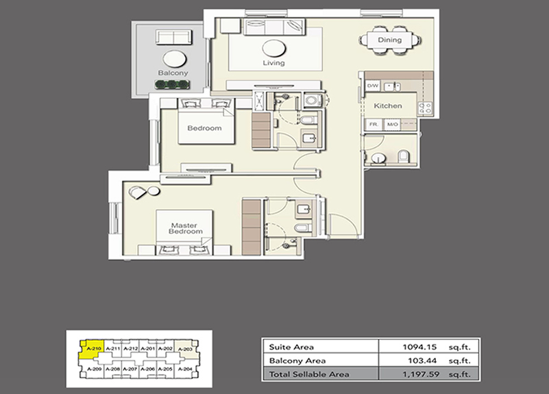 威尔顿露台公寓